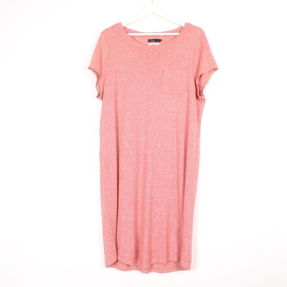 PrAna Striped T-Shirt Dress - Picture 1 of 6